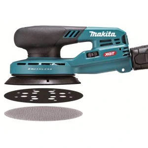 Makita XGT aku excentrická bruska s regulací 125mm Li-ion XGT 40V,bez aku Z, BO001CGZ