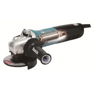 Makita úhlová bruska s regulací a brzdou 125mm, SJS, elektronika, sklopný vypínač, 1900W, GA5093X01