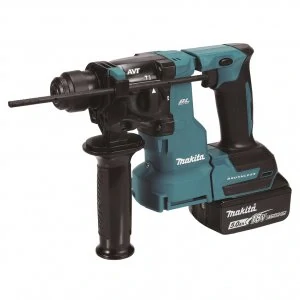 Makita aku vrtací kladivo Li-ion LXT 18V/5,0Ah, DHR183RTWJ