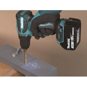 Makita aku bezuhlíkový šroubovák Li-ion LXT 18V 3,0 Ah, Makpac, DDF490SFJ