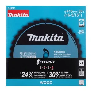 Makita kotouč pilový dřevo Efficut 415x2.3x30mm 35Z, E-24848
