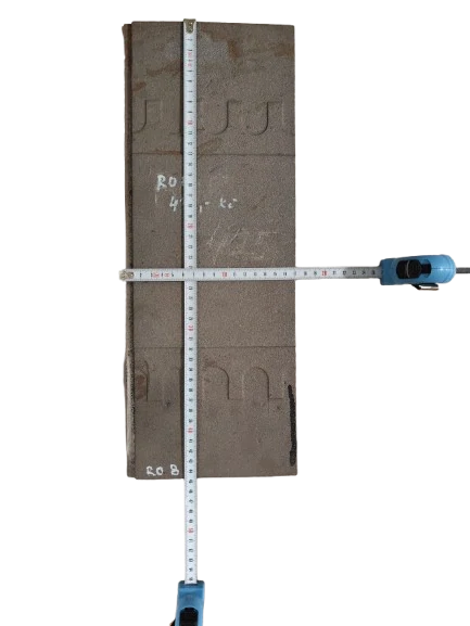 Plát hladký 6x17" 158x445 mm, RO8