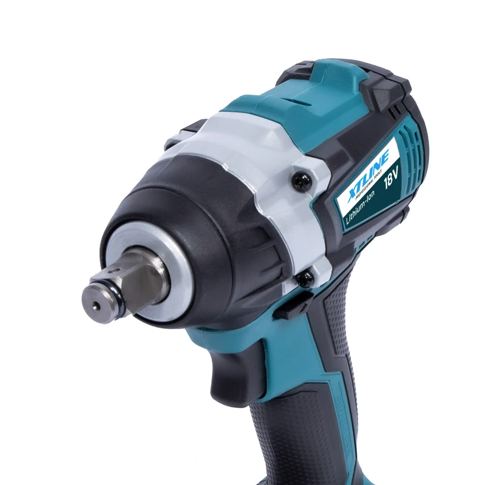 XTLINE aku rázový utahovák na 1/2" hlavice bezuhlíkový 18 V, 300 Nm, XT102830