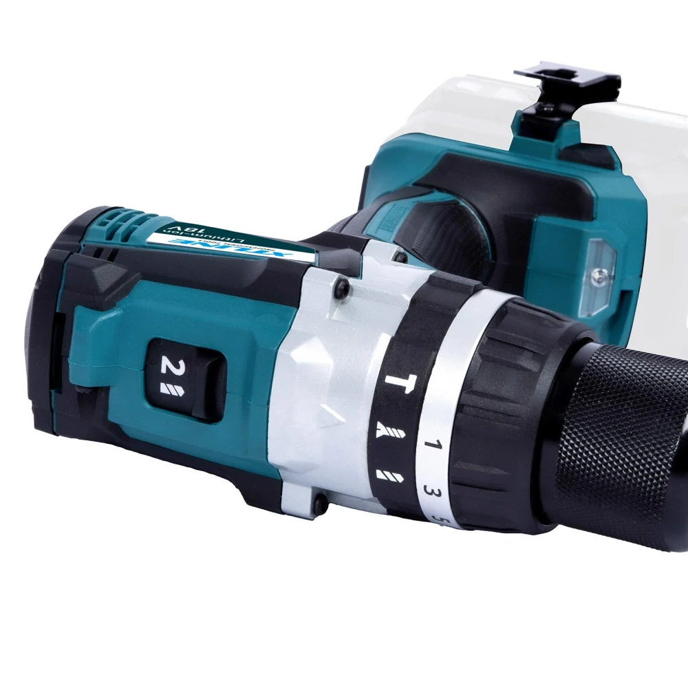XTLINE aku vrtačka s příklepem bezuhlíková 18 V, 65 Nm, XT102800
