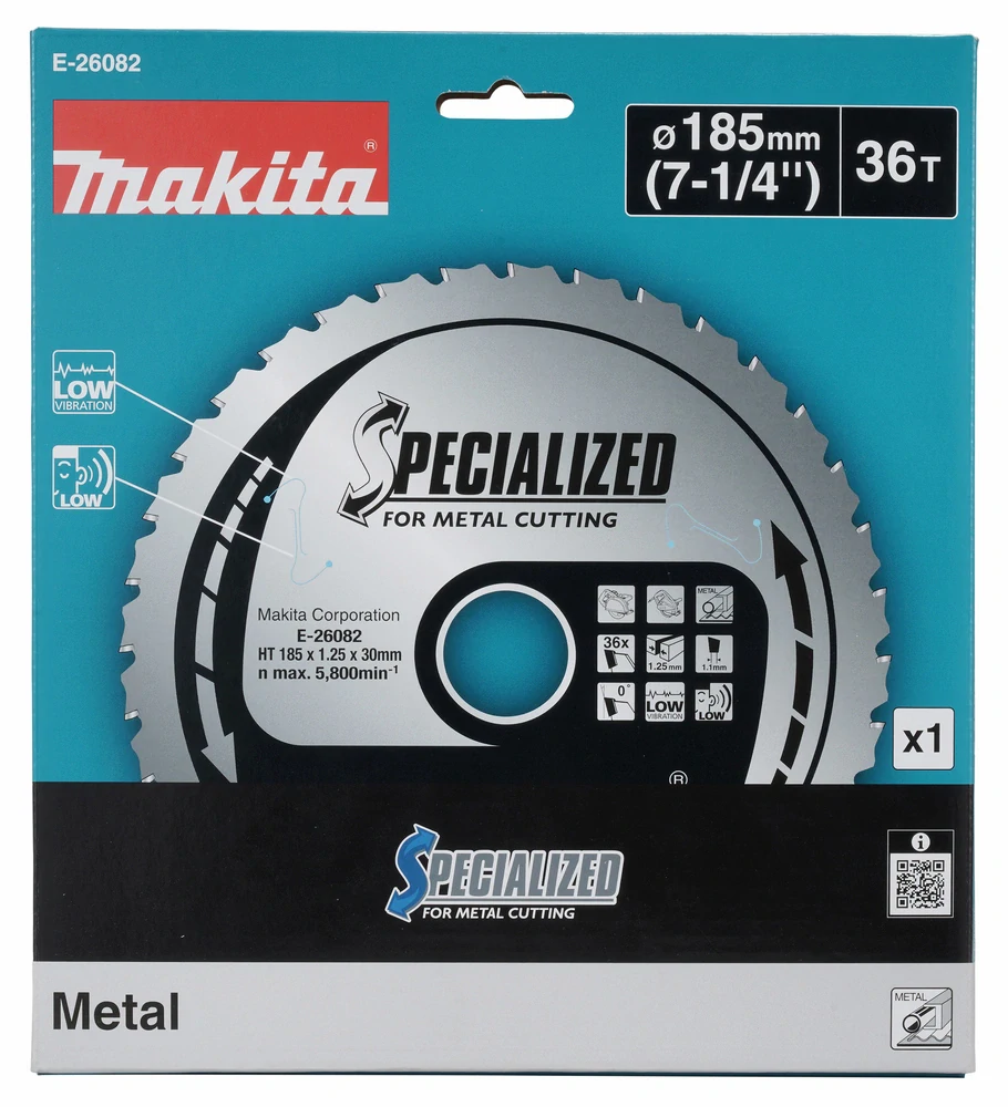 Makita kotouč pilový ocel TCT 185x30mm 36Z, E-26082