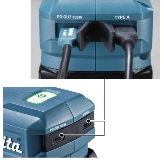 Makita adaptér nabíjecí USB Li-ion XGT 40V, ADP002G