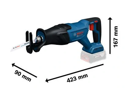 Bosch akumulátorová pila ocaska PRO GSA18V-280, 06016D1000