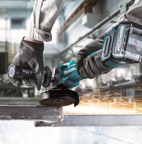 Makita XGT aku úhlová bruska 125mm Li-ion XGT 40V,Makpac, bez aku Z GA005GZ01