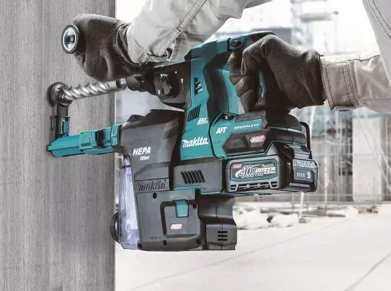 Makita XGT aku kladivo SDS-Plus Li-ion XGT 40V, Makpac, bez aku Z, HR003GZ01