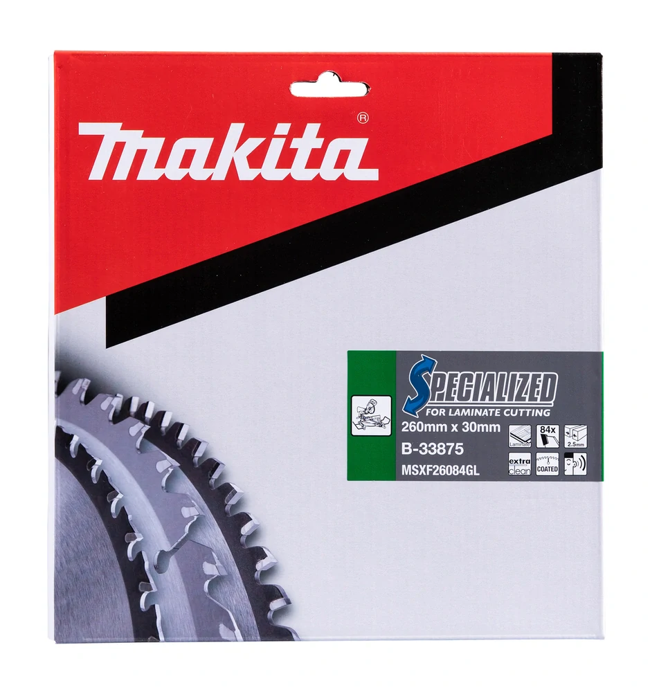 Makita kotouč pilový lamino SPECIALIZED 260x2.5x30mm 84Z = old B-29496, B-33875