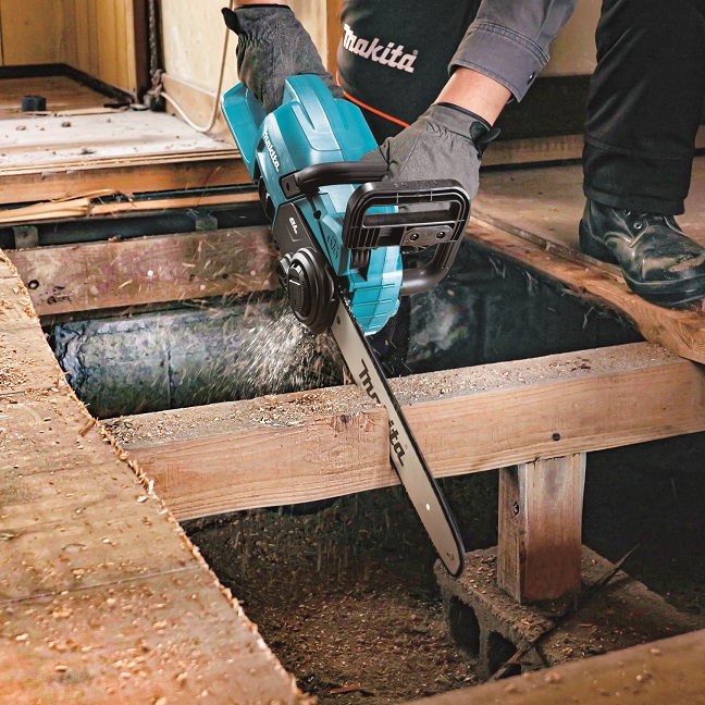 Makita aku řetězová pila 350 mm Li-ion LXT 18V/1x5,0Ah, DUC357RTX3