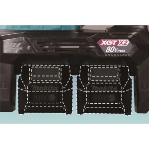 Makita XGT aku kladivo SDSMax s AWS Li-ion XGT 2x40V, kufr, bez aku Z, HR006GZ