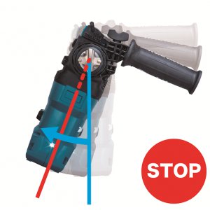 Makita XGT aku kladivo s AWS Li-ion XGT 40V,bez aku Z, HR008GZ06