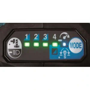 Makita XGT aku rázový utahovák 1/2"Li-ion XGT 40V/2,5Ah, Makpac TW004GD201