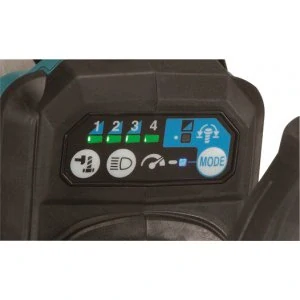 Makita XGT aku rázový utahovák 1/2"Li-ion XGT 40V/4,0Ah, Makpac, TW007GM201