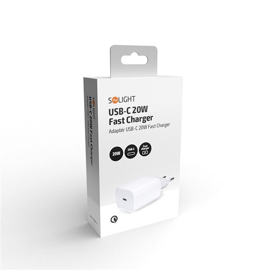 Solight DC70 USB-C 20W fast charger