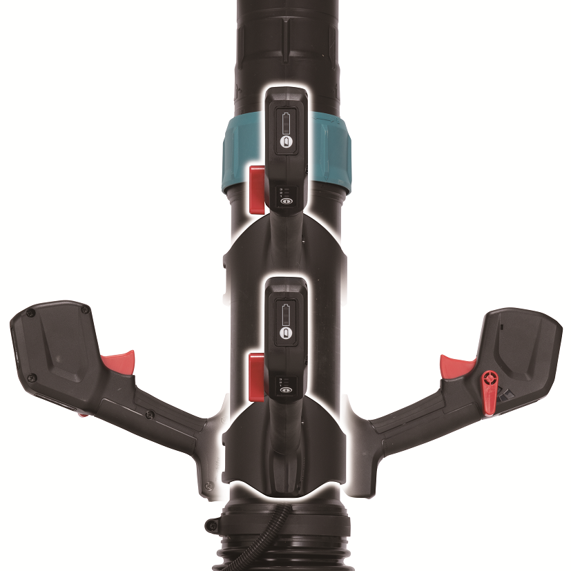 Makita UB004CZ Aku zádový ofukovač Li-ion, EXTERNÍ ZDROJ bez aku Z