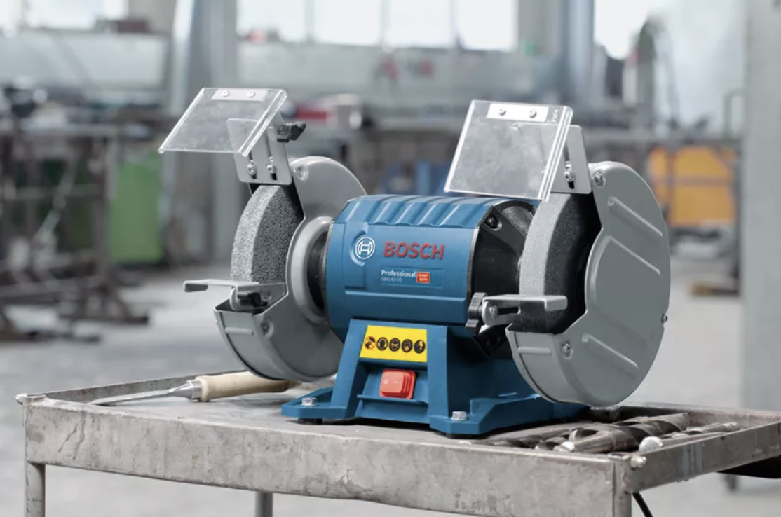 Bruska stolní dvoukotoučová GBG 60-20  600W 200mm /krabice/ BOSCH