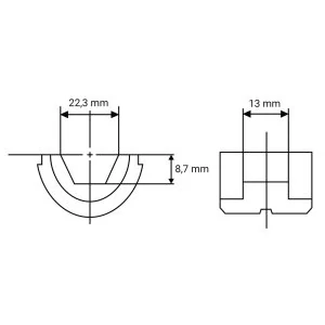 Makita čelisti Cu 150 / AI 120, ZM00000224