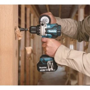 Makita aku bezuhlíkový příklepový šroubovák Li-ion LXT 18V 5,0 Ah, Makpac, DHP492RTJ