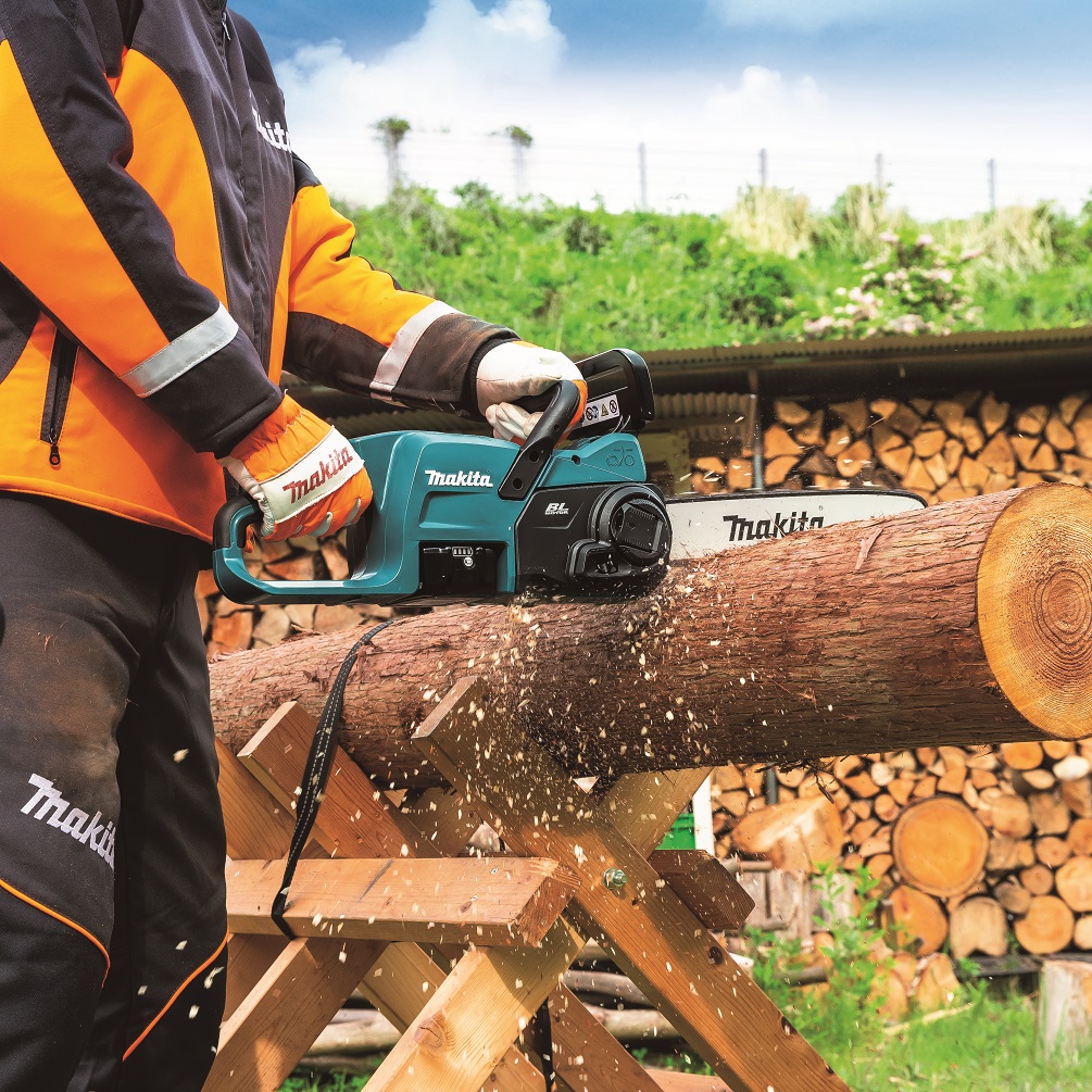 Makita aku řetězová pila 350 mm Li-ion LXT 18V/1x5,0Ah, DUC357RTX3