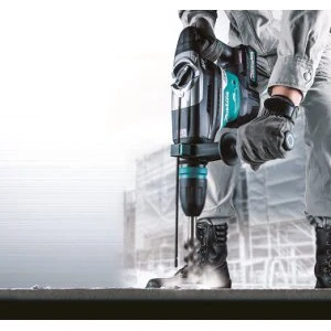 Makita XGT aku kladivo SDSMax s AWS Li-ion XGT 40V/4,0Ah, kufr, HR005GM202