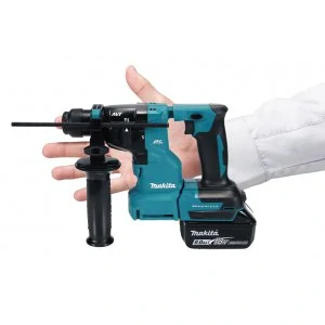 Makita aku vrtací kladivo Li-ion LXT 18V/5,0Ah, DHR183RTWJ