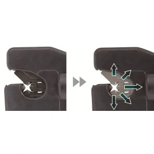 Makita aku krimpovací kleště Li-ion LXT 18V, bez aku Z, DTC303ZK