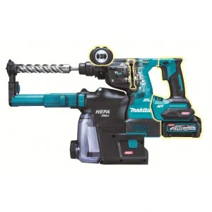 Makita XGT aku kladivo s výměnným sklíčidlem Li-ion XGT 40V/4,0Ah, Makpac SDS-Plus, HR004GM201