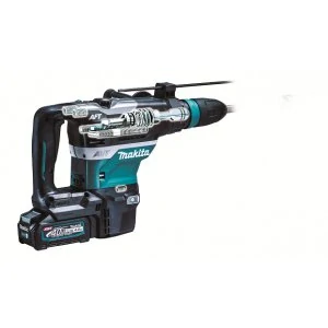 Makita XGT aku kladivo SDSMax s AWS Li-ion XGT 40V/4,0Ah, kufr, HR005GM202