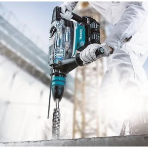 Makita XGT aku kladivo SDSMax s AWS Li-ion XGT 2x40V, kufr, bez aku Z, HR006GZ