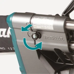 Makita XGT aku pokosová pila s AWS 305mm Li-ion XGT 40V bez aku Z, LS003GZ01