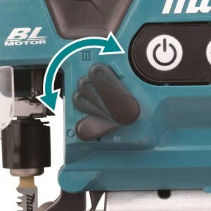 Makita aku bezuhlíková přímočará pila Li-ion LXT 18V/5,0 Ah, DJV185RTJ
