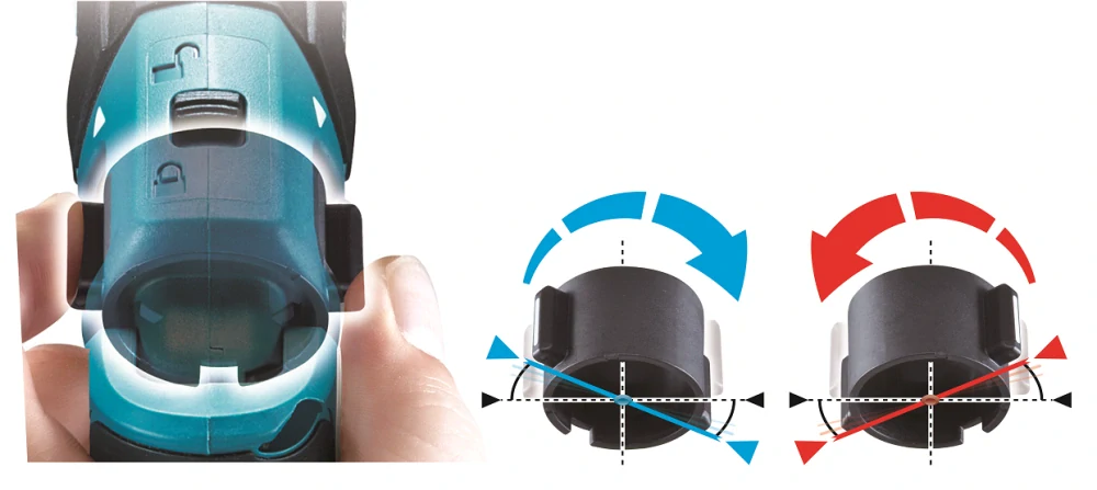 Makita Aku rázový šroubovák v kufru Li-ion 7,2V/1,5Ah, TD023DSE