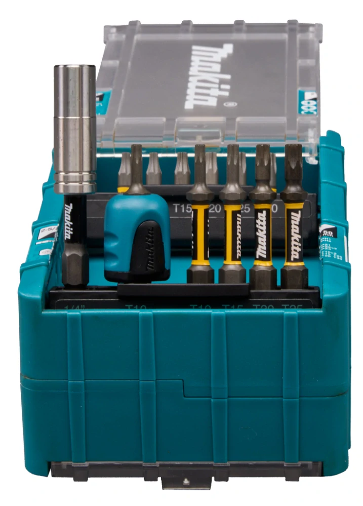 Makita sada bitů 1/4" Impact Premier, 27 ks v plastovém obalu, E-26820