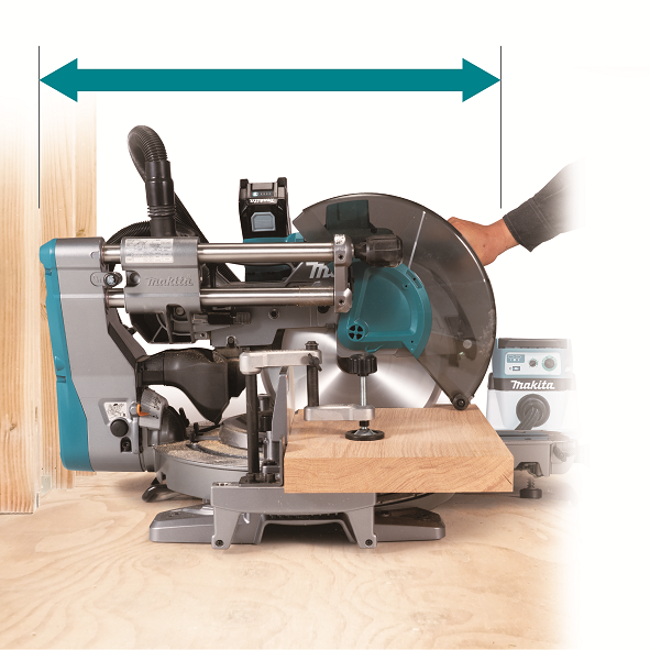 Makita XGT aku pokosová pila s AWS 260mm Li-ion XGT 40V bez aku Z LS004GZ01