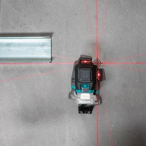 Makita aku čárový laser, červený, Li-ion CXT 10,8/12V, bez aku Z, SK700D