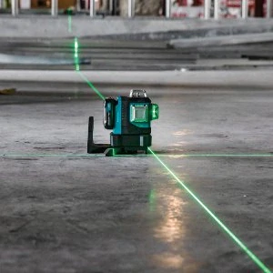 Makita aku čárový laser, zelený, Li-ion CXT 10,8/12V, bez aku Z, SK700GD