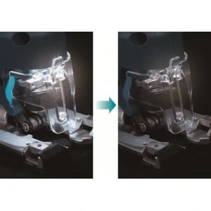 Makita aku bezuhlíková přímočará pila Li-ion LXT 18V/5,0 Ah, DJV185RTJ