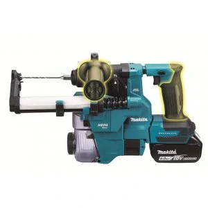 Makita aku vrtací kladivo Li-ion LXT 18V/5,0Ah, DHR183RTWJ