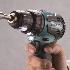 Makita aku bezuhlíkový šroubovák Li-ion LXT/BLB 18V, bez aku Z, DDF490Z