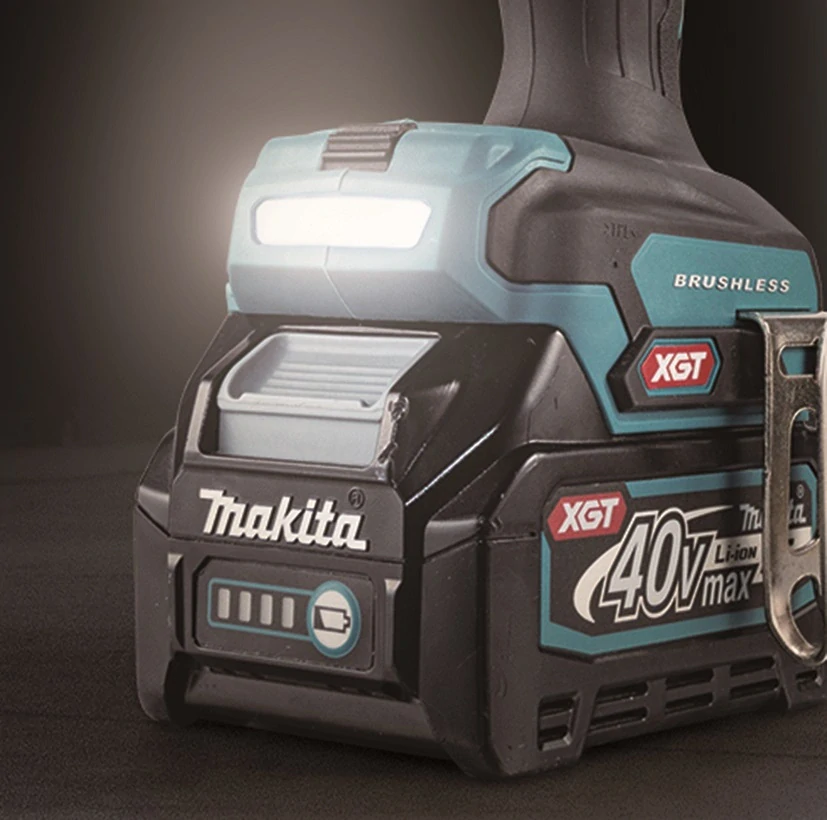 Makita XGT aku bezuhlíkový příklepový šroubovák Li-ion XGT 40V/4,0Ah, Makpac, HP003GU201