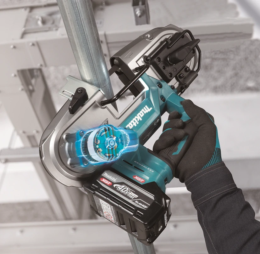 Makita XGT aku pásová pila 835mm, Li-ion XGT 40V, bez aku Z, PB003GZ