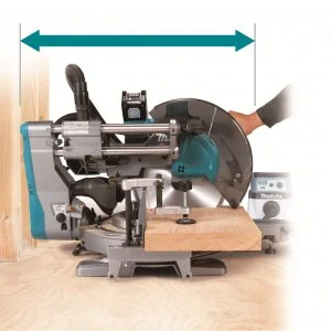 Makita XGT aku pokosová pila s AWS 305mm Li-ion XGT 40V bez aku Z, LS003GZ01