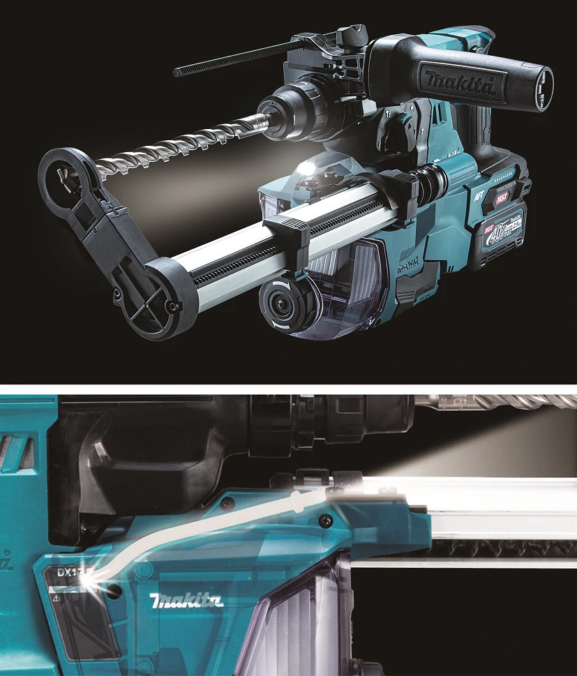 Makita XGT aku kladivo SDS-Plus s AWS Li-ion XGT 40V, bez aku Z, HR011GZ