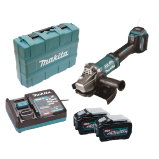 Makita XGT aku úhlová bruska 230mm Li-ion XGT 40V,/5,0Ah,kufr GA038GT201