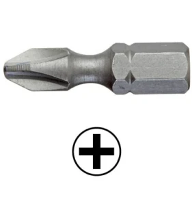 WEKADOR Bit Phillips PH1 - 25 mm torzní Professional, 031563