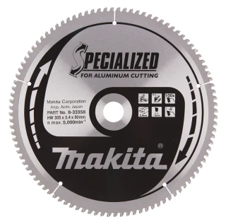 Makita kotouč pilový hliník SPECIALIZED 305x2.4x30mm 100Z = old B-09684, B-33358