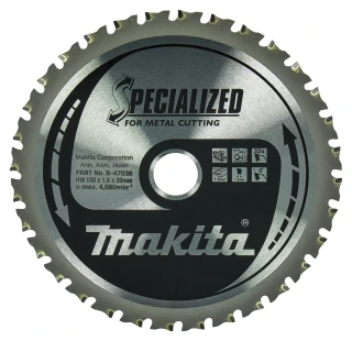 Makita kotouč pilový ocel SPECIALIZED 150x1.5x20mm 32Z = old B-47151, B-47036