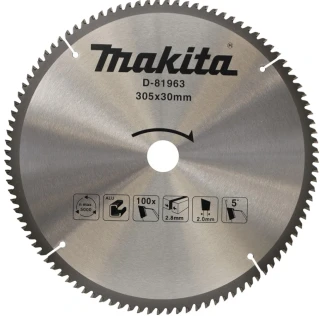 kotouč pilový TCT hliník 305x30mm 100Z = old D-73025, D-81963